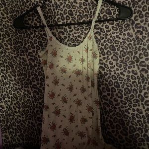 vintage floral tank top